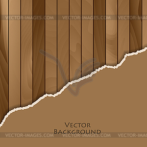 Torn paper - stock vector clipart