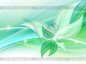 Floral background. - vector image