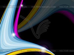 Lines with copy space. - vector clipart