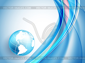 Lines with copy space. - vector clipart