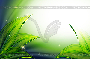 Bright floral background - vector clipart