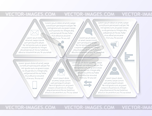 Работа в команде социального инфографики, диаграммы, презентации - векторная графика