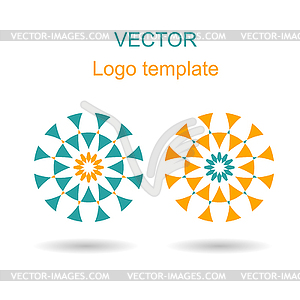 Abstract logo design template - vector image