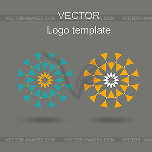 Abstract logo design template - vector image