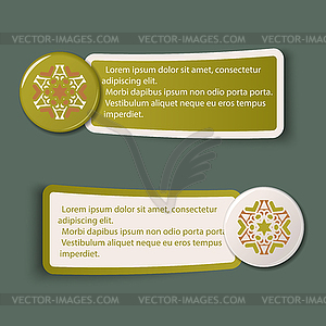 Colorful Web Stickers, Tags and Labels - vector image