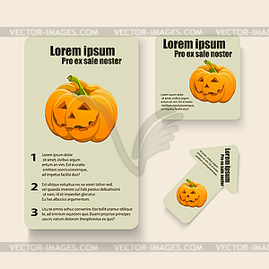 Brochures design for social infographic, diagram, - vector image