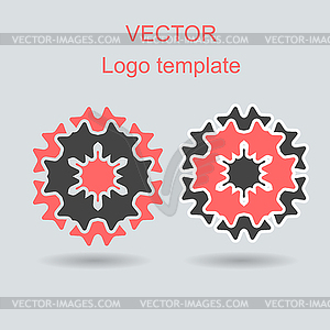 Abstract logo design template - vector clipart