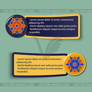 Colorful Web Stickers, Tags and Labels - vector image