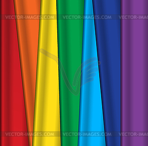 Bright abstract rainbow background - royalty-free vector image