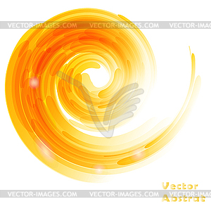 Abstract technology circles background - vector clip art