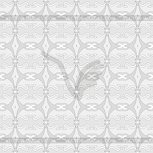 White geometry abstract seamless background - vector clipart