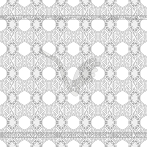 White geometry abstract seamless background - vector clipart