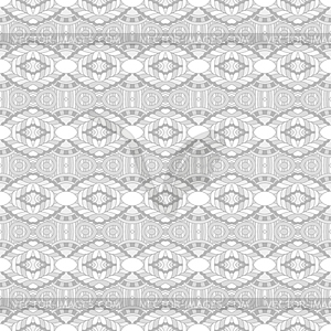 White geometry abstract seamless background - vector EPS clipart