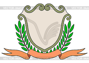 Vintage emblem badge - vector clipart