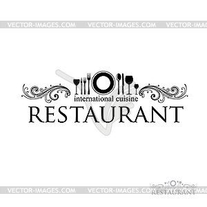 Restaurant - vector image