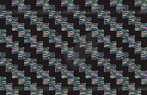 Abstract pattern like carbon fiber texture for - royalty-free vector clipart
