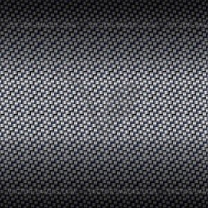 Carbon fiber texture, bound crosswise fibers - vector image