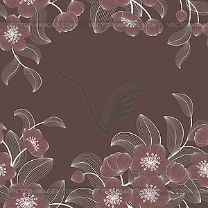 Floral seamless pattern - vector EPS clipart