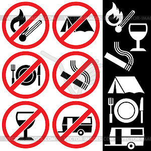 Ikons safety. part 2 - vector image
