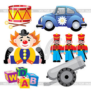 Children toys. part 3 - vector image