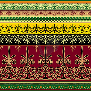 Mauritian background - vector clipart