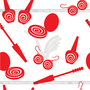 Seamless ornament - vector clipart / vector image