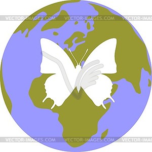 Earth globe set  - vector image