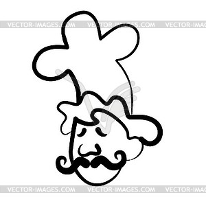 Chief cook  - vector clipart