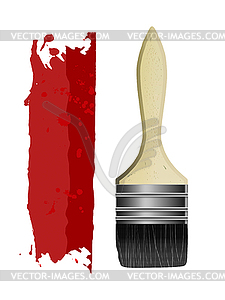 Paint brush - vector clip art