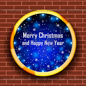 Christmas background - vector image