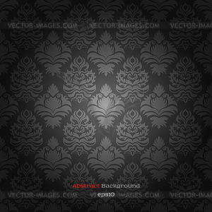 Seamless wallpaper pattern - vector clipart