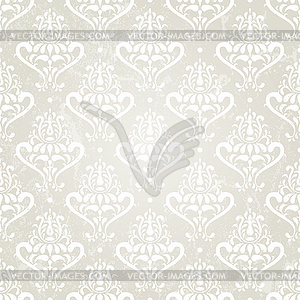 Silver vintage wallpaper - vector clip art
