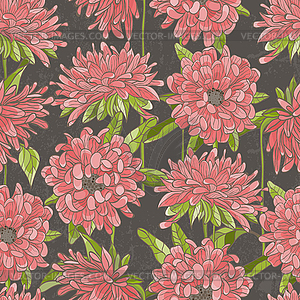 Seamless floral pattern - vector EPS clipart