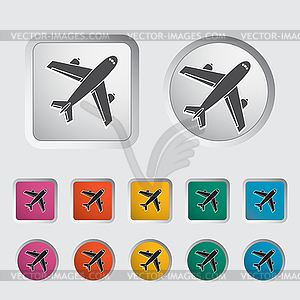 Airport icon - vector clipart