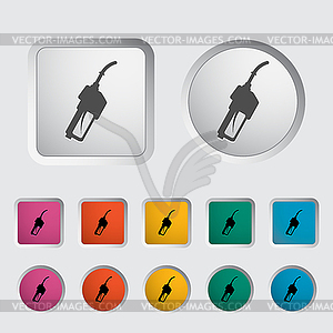 Refueling nozzle icon - vector image