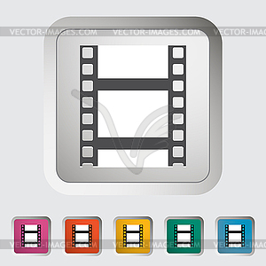 Видеокассета - изображение в векторе