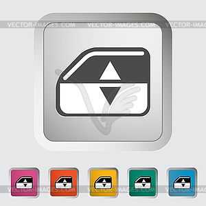 Window lift - vector clipart