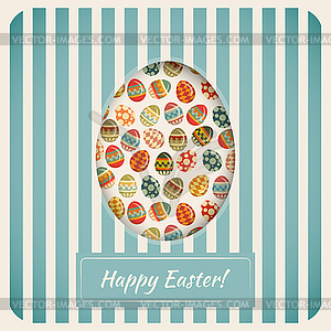 Easter Card - vector clipart