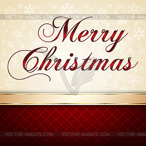 Merry Christmas background - vector clipart / vector image