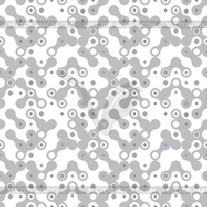 Abstract monochrome pattern design - vector image