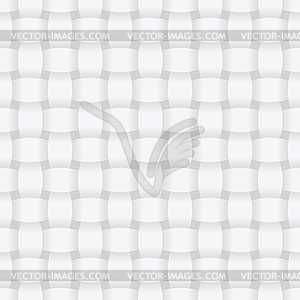 Intertwined light gray seamless pattern - vector image