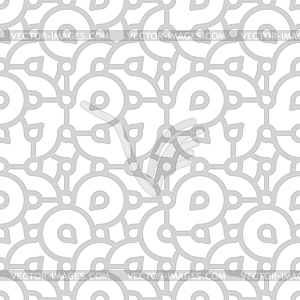 Seamless pattern - abstract grey & white grunge - vector clipart