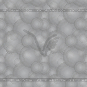 Gray bubbles - abstract seamless texture - vector EPS clipart