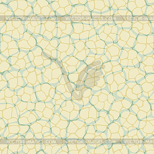Simple biomass cellular seamless pattern - vector image