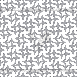 Simple weaving pattern - white and gray abstract - vector image