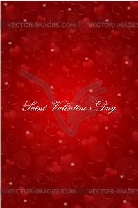 День приветствия святого Валентина карты - векторное графическое изображение