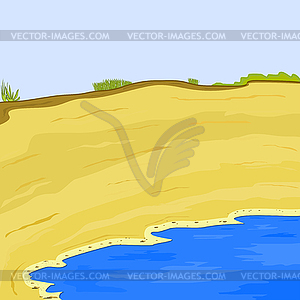 Sea. - color vector clipart