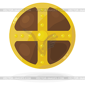 viking shield vector