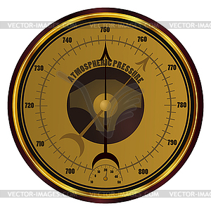 Barometer. - vector clipart