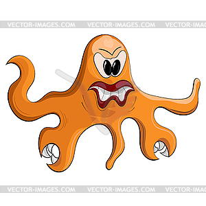 Cartoon monster. - vector clipart